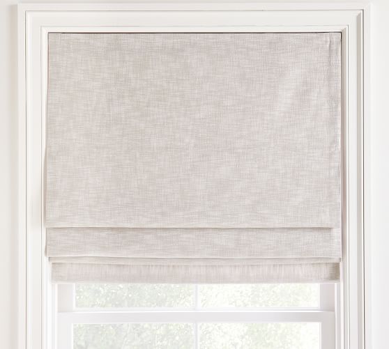 Custom Seaton Textured Cotton Cordless Blackout Shade | Pottery Barn