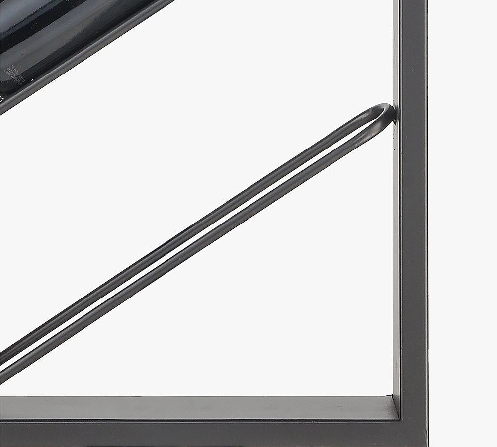 Modern WallMounted Wine Rack Pottery Barn