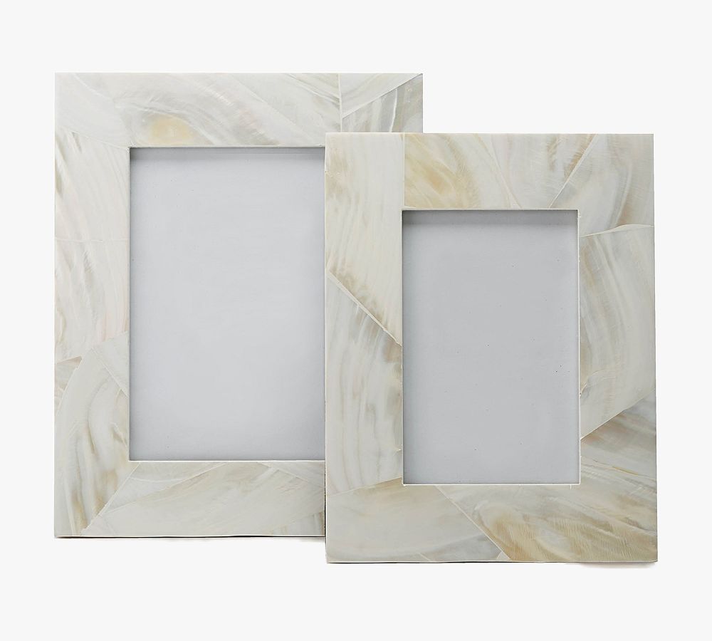 Mother Of Pearl Frames Set of 2 Pottery Barn