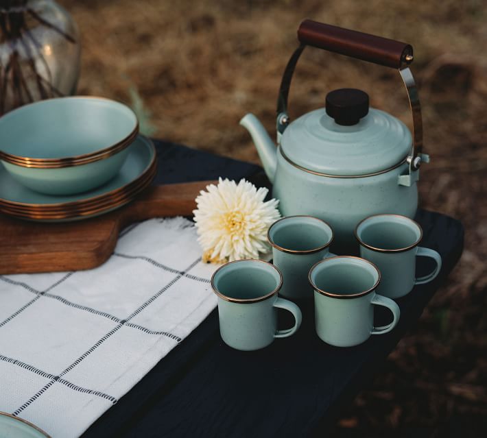 Enamel Teapot