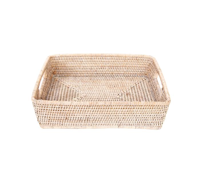 Rattan Basket New Handwoven Storage Basket Rattan Storage - Temu