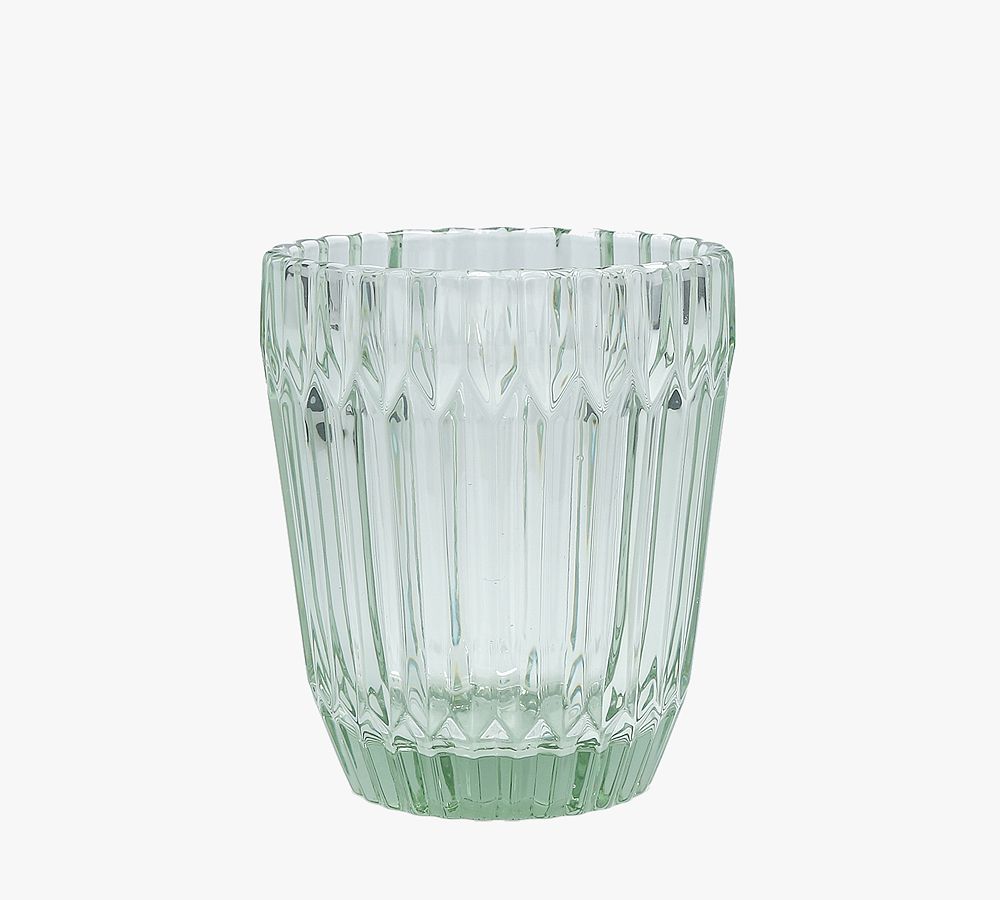 Fluted Glass Casual Drinkware - Set of 6