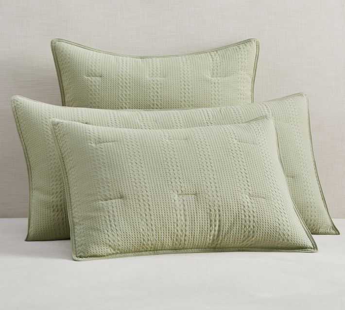 Pottery barn king sales pillow shams