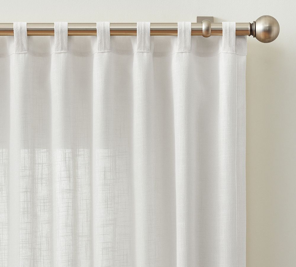 Siena Textured Curtain | Pottery Barn