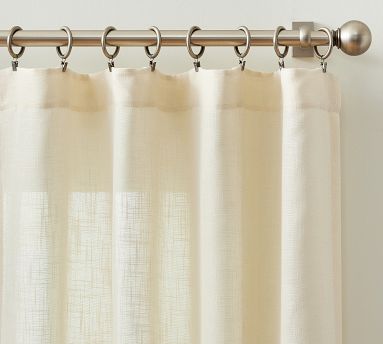 Siena Textured Curtain | Pottery Barn