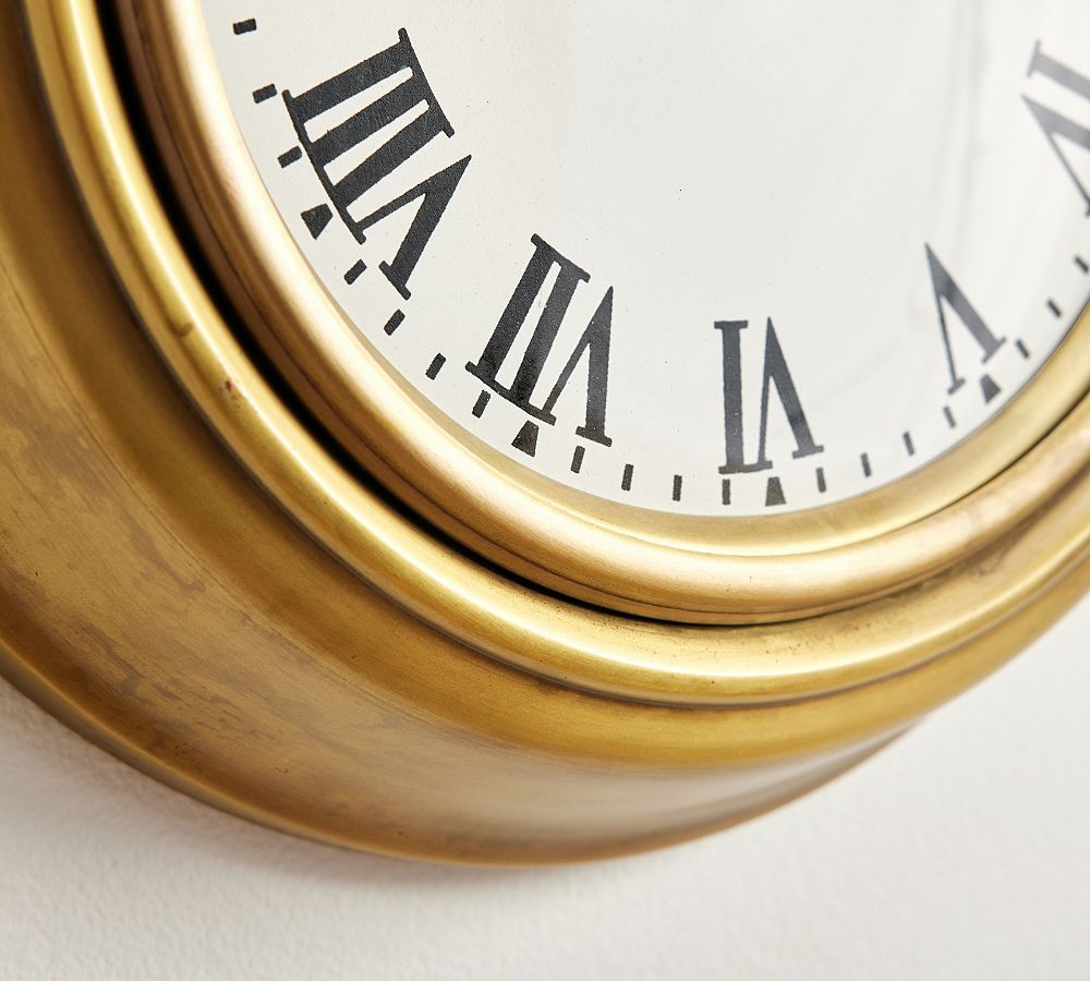 Manchester Wall Clock Pottery Barn