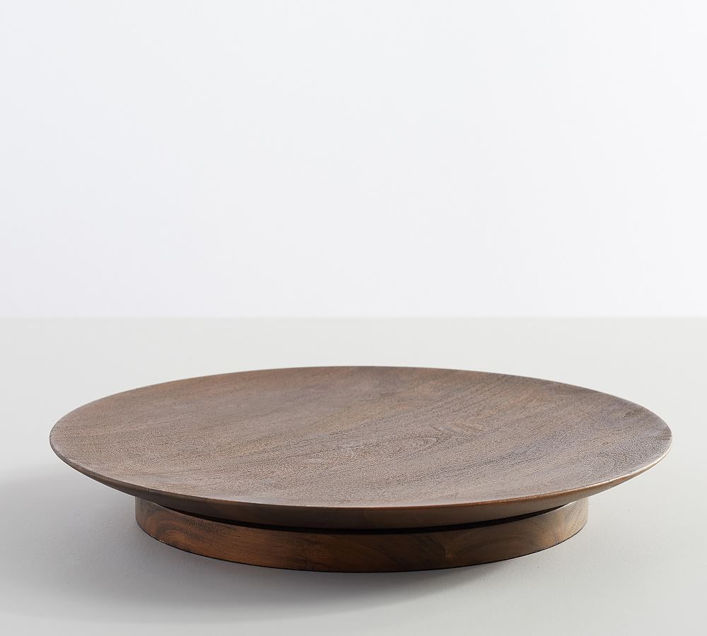 Pottery Barn Chateau Wood Lazy Susan