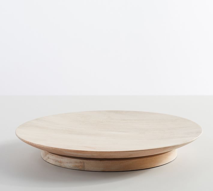 Pottery Barn Chateau Wood Lazy Susan