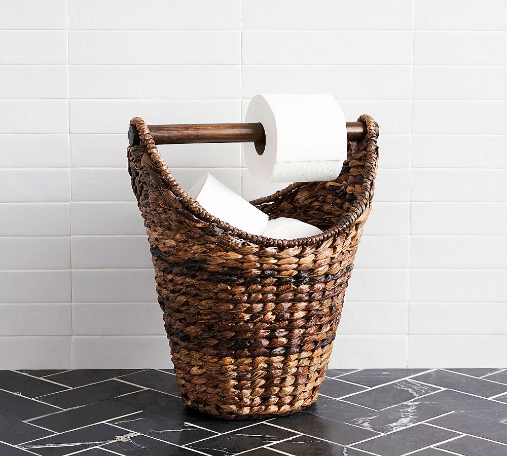 Seagrass Handcrafted Toilet Paper Holder