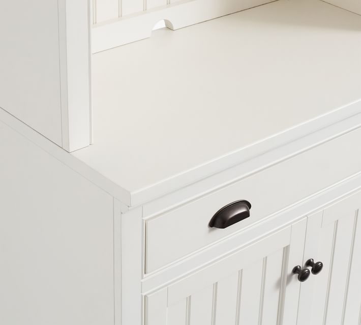 Beadboard Wooden Storage Cabinets or Baskets (Set of 3 Baskets)