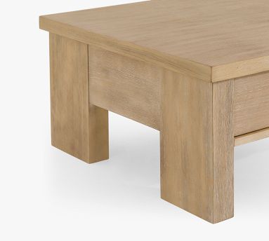 Modern Farmhouse Rectangular Coffee Table | Pottery Barn