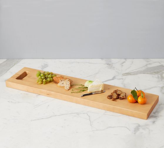 Modern Wood Cheese Board | Pottery Barn