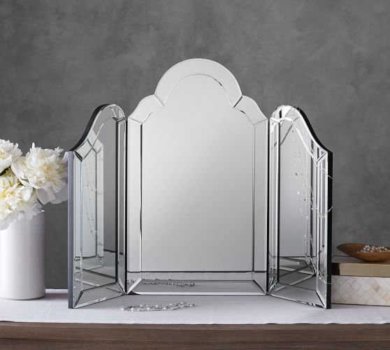 Amelia Vanity Mirror Pottery Barn