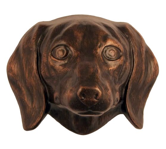 Bronze Dachshund Door Knocker Pottery Barn