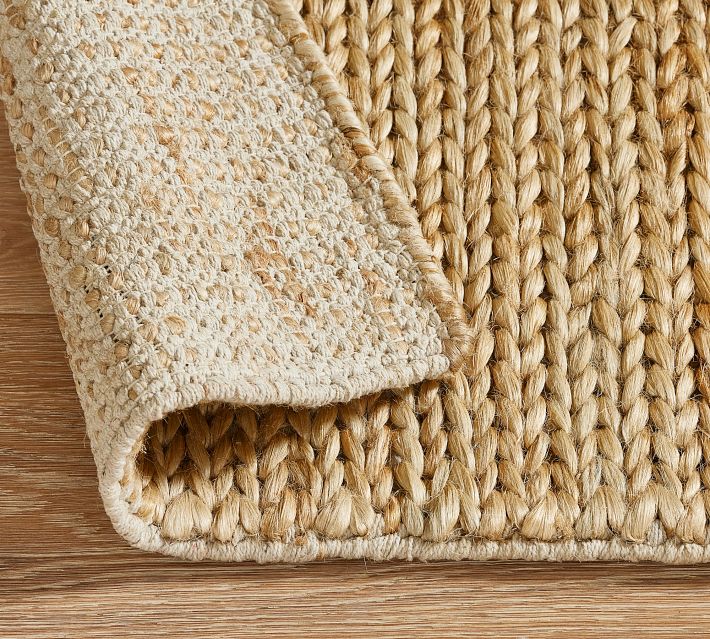 Arabelle Handloomed Jute Chenille Rug