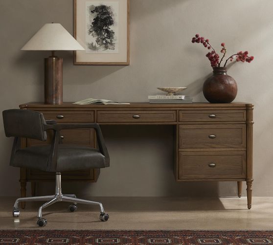 Hugo Executive Desk Pottery Barn