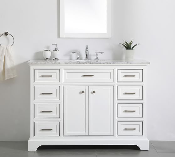 Warner 48" Single Sink Vanity | Pottery Barn