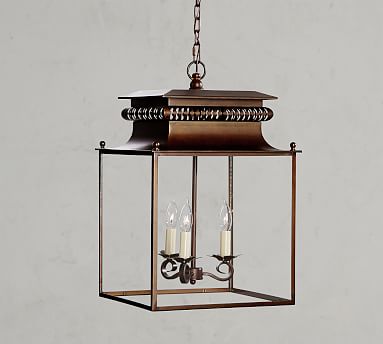 Bolton metal shop lantern pendant