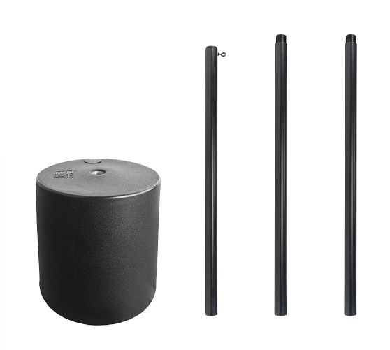 Bistro Standing String Lights Post With Tank Base | Pottery Barn