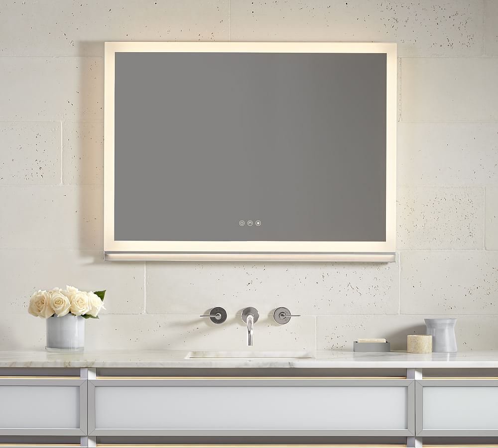 Robern M Series mirrored cabinet with an integrated LED night light