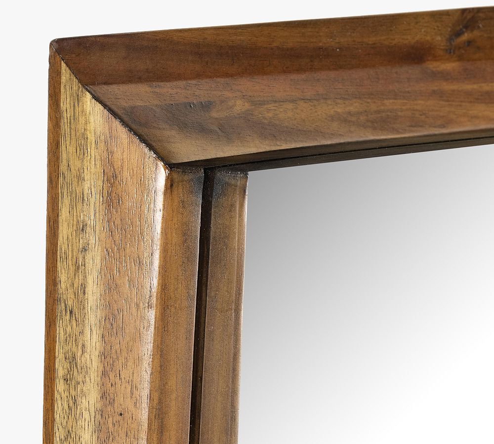 Toasted Acacia Mirror Pottery Barn