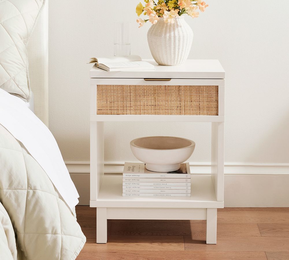 Westly Cane Mini Nightstand