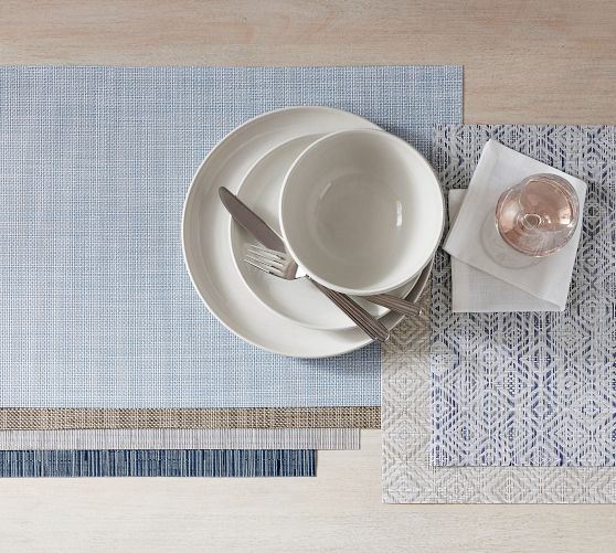 Chilewich Bamboo EasyClean Placemats Pottery Barn