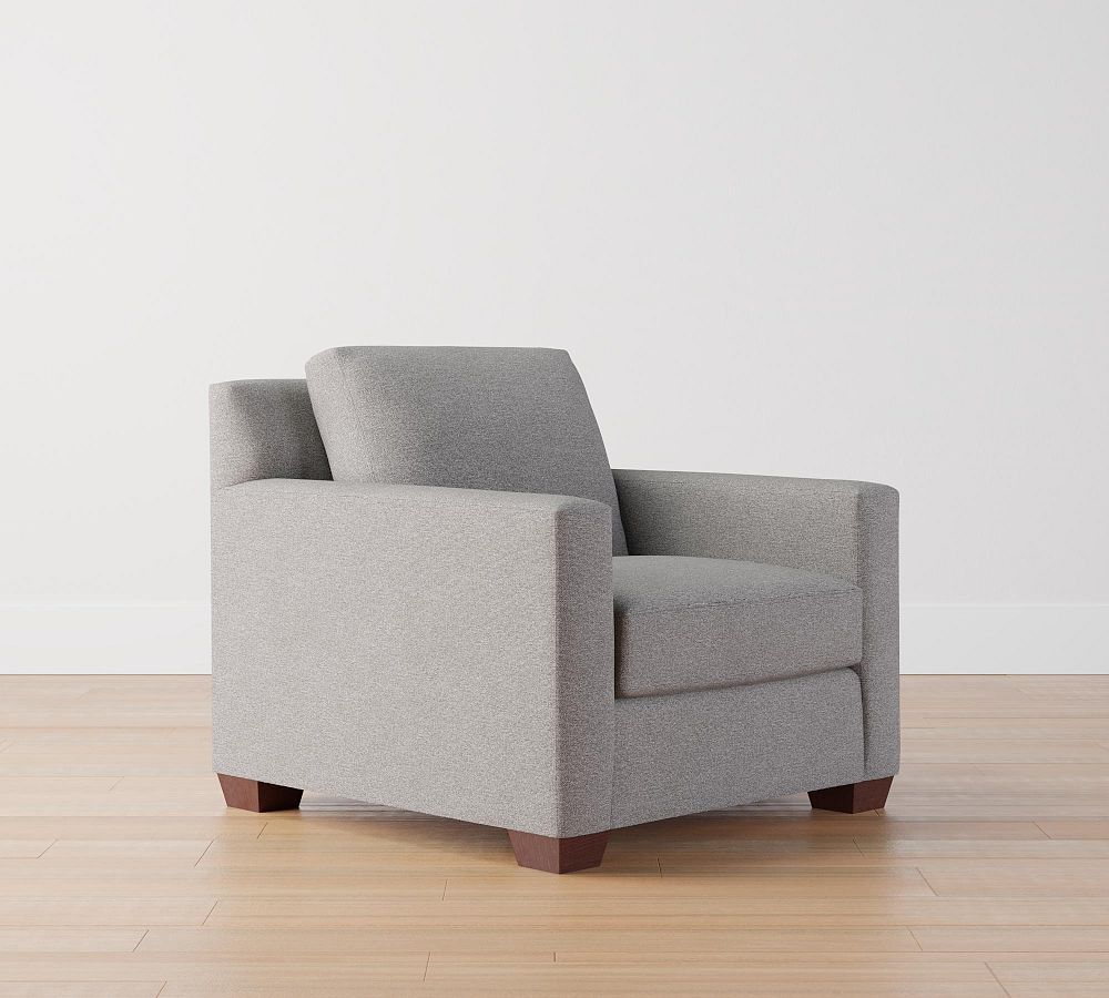 York Square Arm Upholstered Armchair