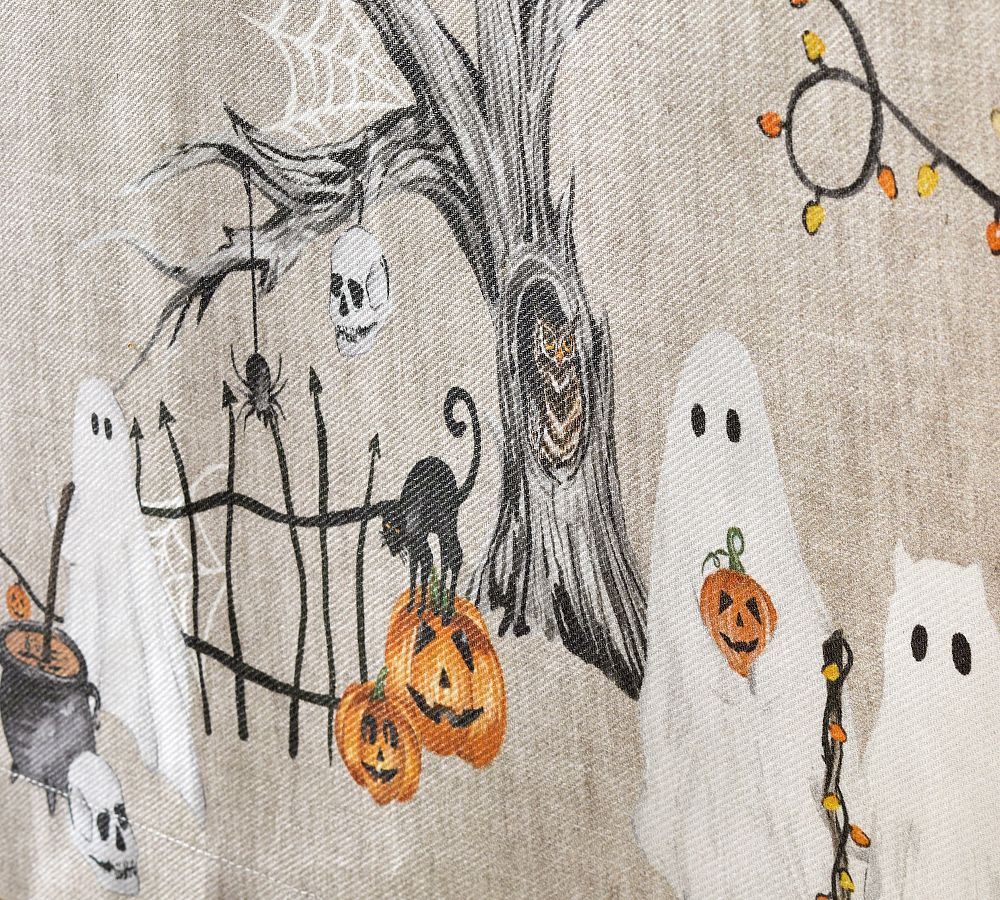 Sketch Gothic Tea Towel, Halloween Kitchen Towel, Fall, Flour Sack Towel,  Tea or Dish Towel, Halloween Kitchen Horror Decor, Macabre 