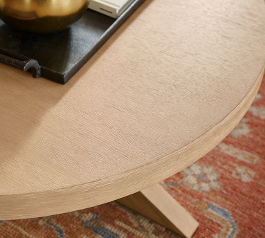 Modern Farmhouse Round Coffee Table | Pottery Barn