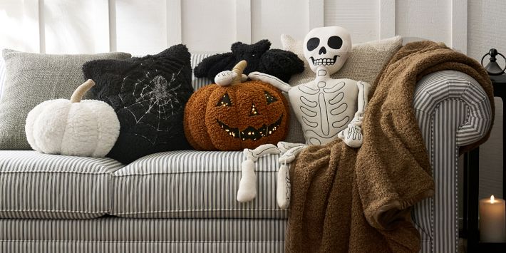 Jack-o'-lantern Pocket Pillow