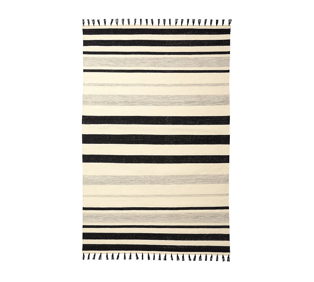 Titus Striped Handcrafted Outdoor Rug