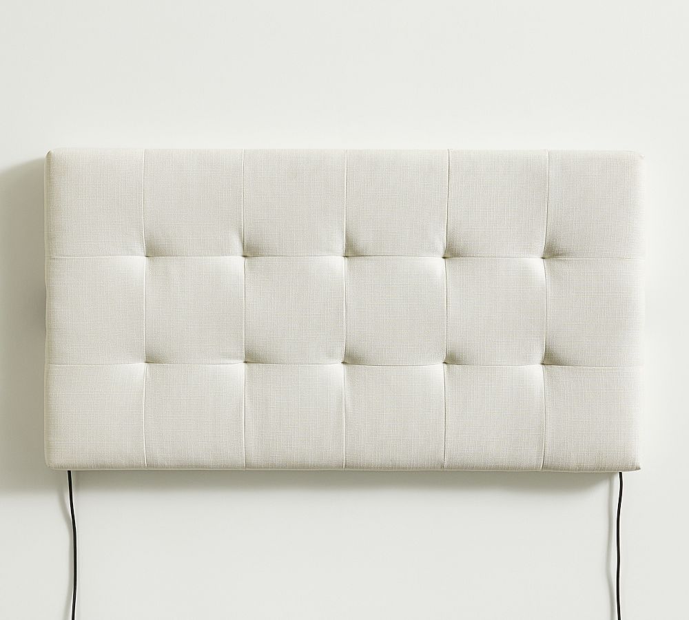 Kane Tufted WallMounted Headboard Pottery Barn