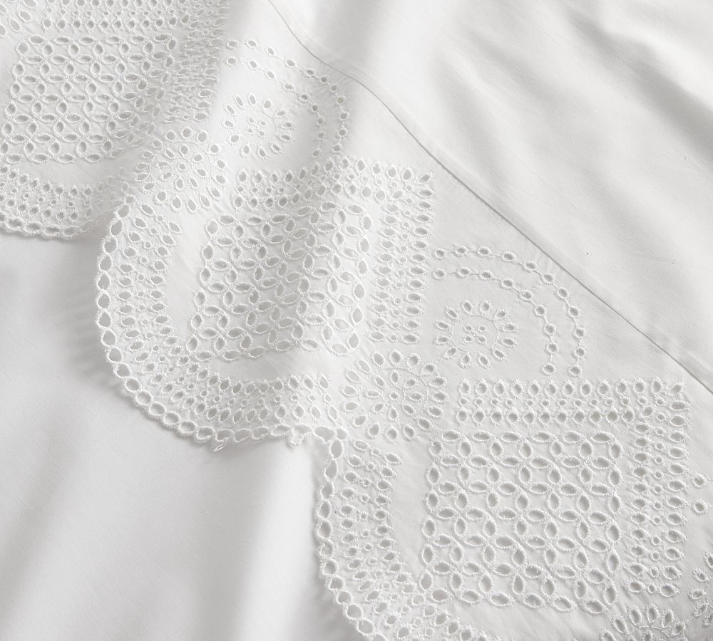 Eyelet Pillowcases Set of 2 Pottery Barn
