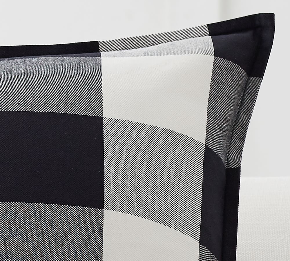 Pottery barn sale buffalo check pillow