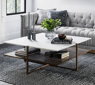 Hyla marble store coffee table