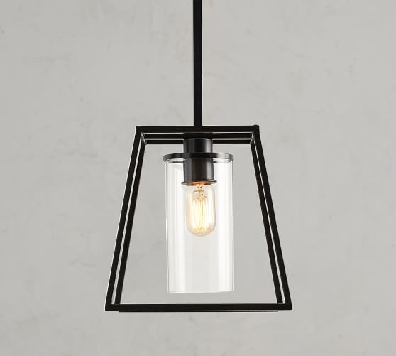 Zaire Iron Pendant Pottery Barn