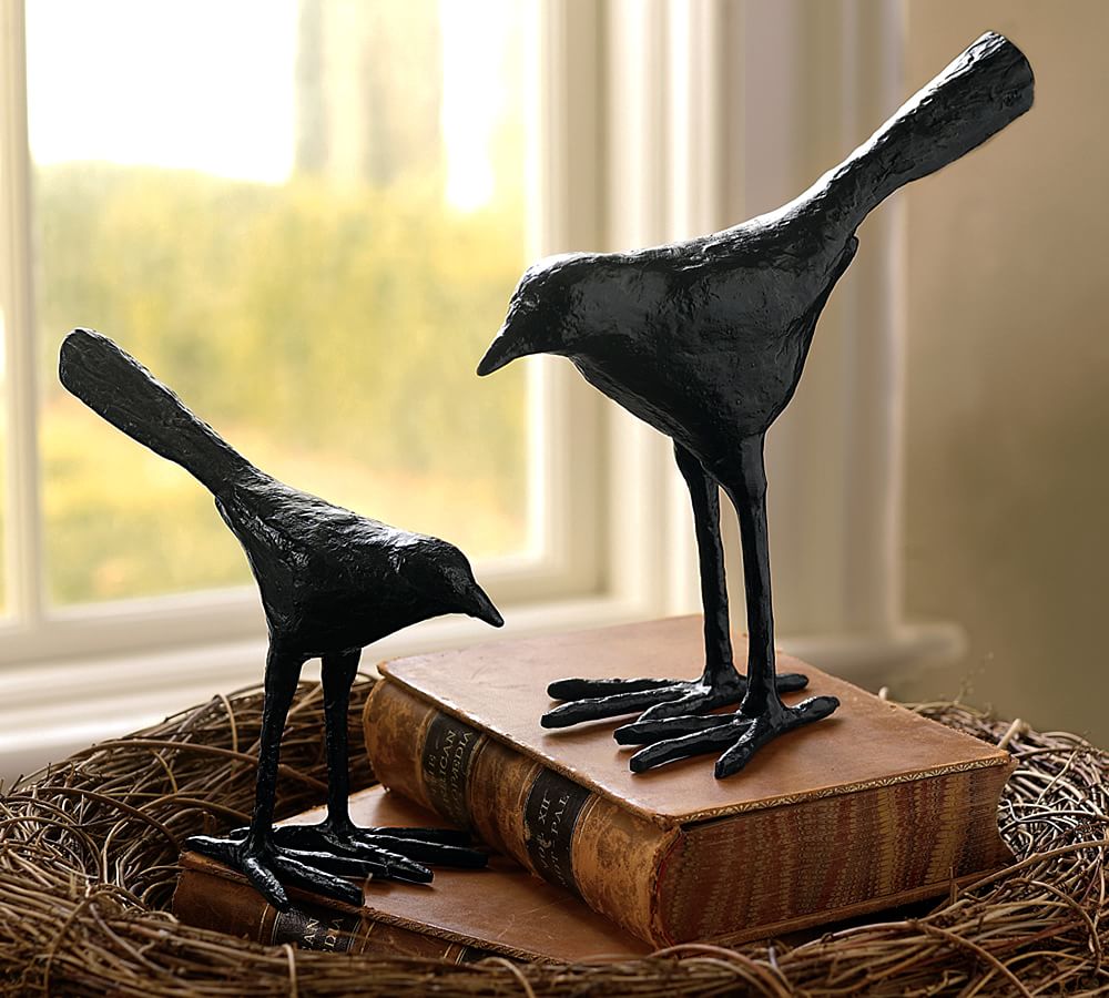 Sculptural Bronze Birds