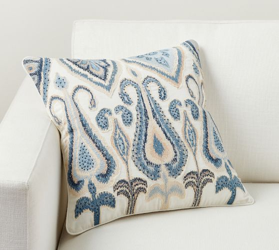 Yalla Embroidered Pillow