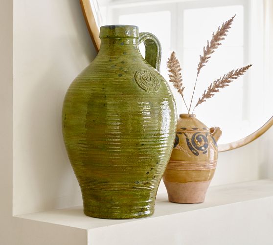 Handcrafted Oakhurst Glazed Vase Pottery Barn