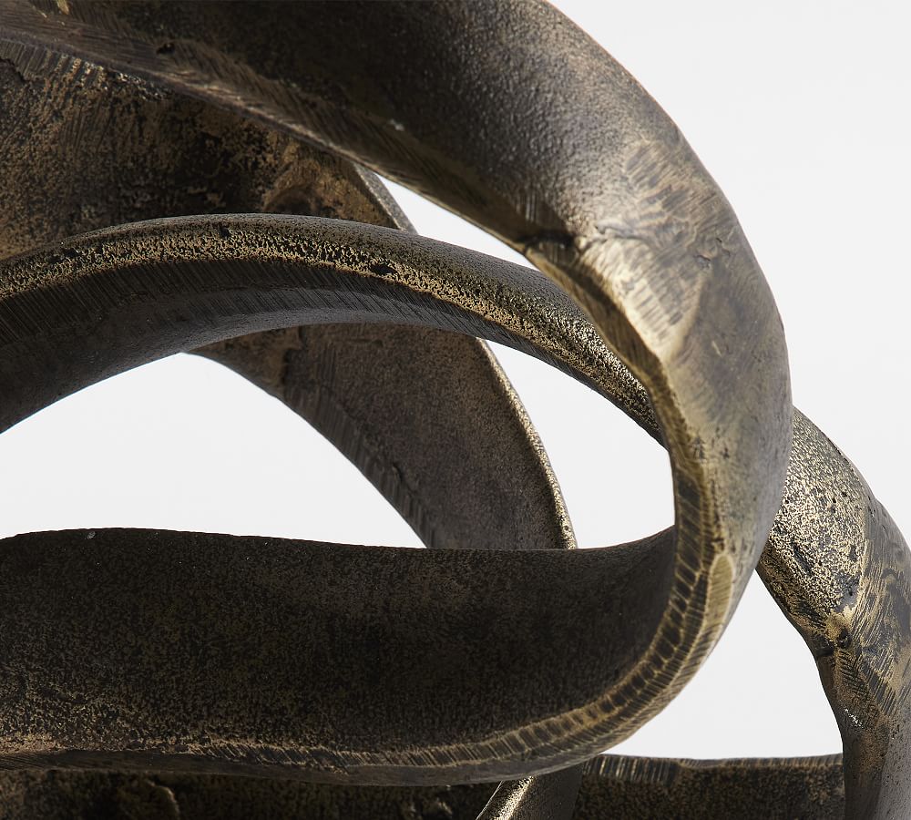 Decorative Bronze Metal Ribbon