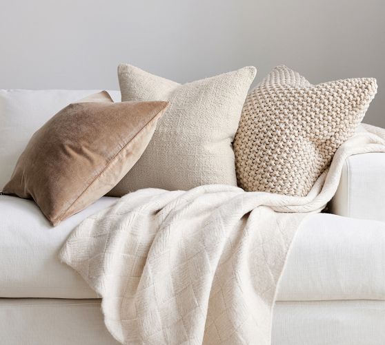 Pottery barn best sale linen pillows