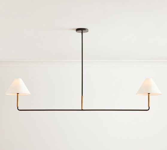 Kensington Metal Dual Pendant Pottery Barn