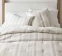 Hawthorn Striped Cotton Comforter | Pottery Barn