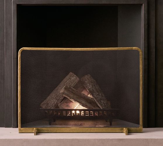 Bodhi Fireplace Screens Pottery Barn