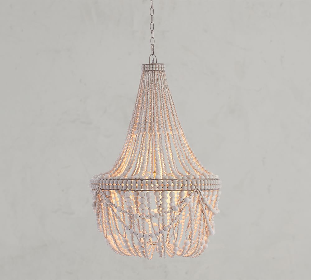 Pottery barn clearance francesca chandelier