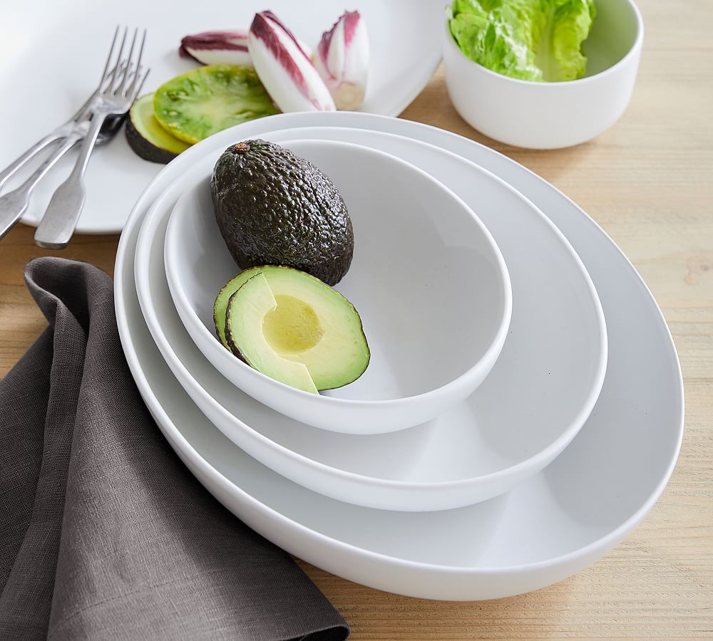 Textured Glass Salad Decorative Bowls Tableware Home Accessories