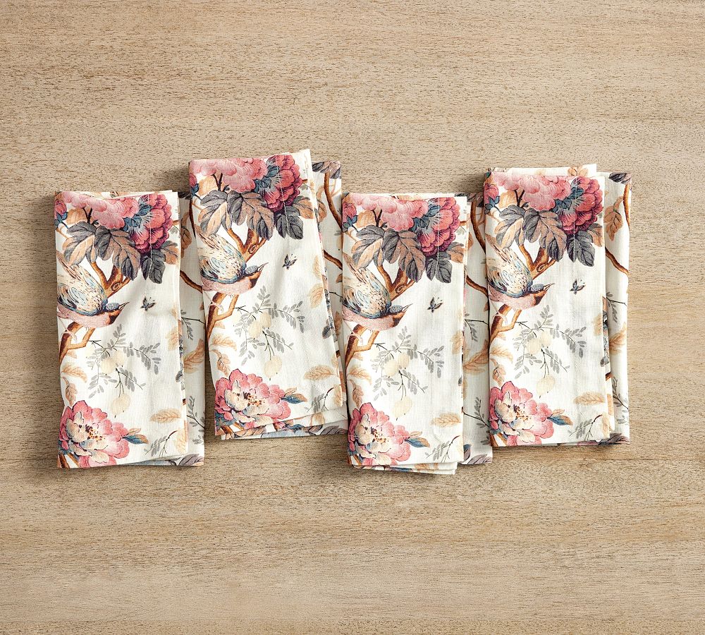 Floral Dinner Napkins / Set of 4 Cloth Dinner Napkins – Farmhouse for the  Soul