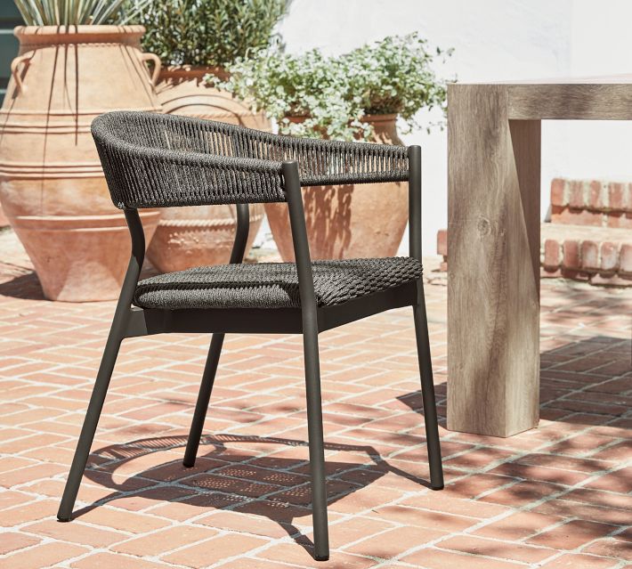 Pottery Barn Whitehawk Outdoor Rope Dining Armchair