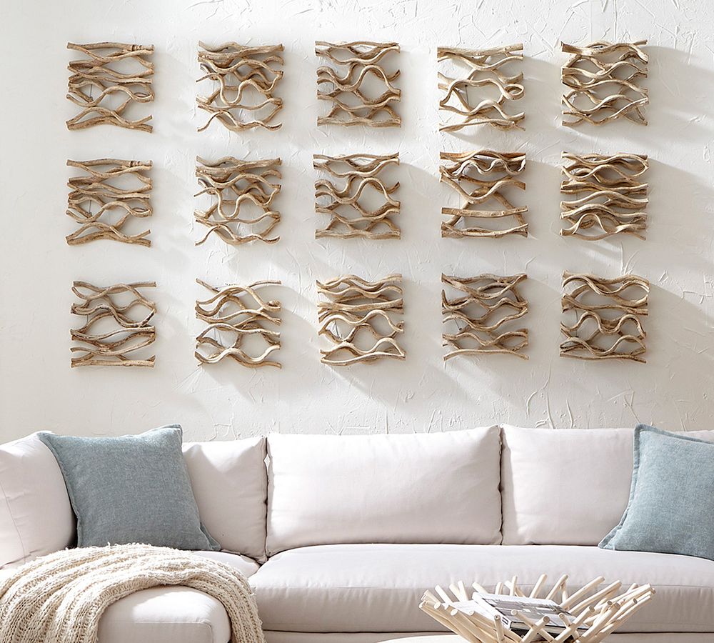 Driftwood Handcrafted Wall Panel